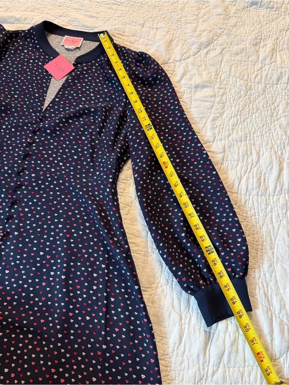 NWT kate spade new york Women's Lips Crepe Dress size 14